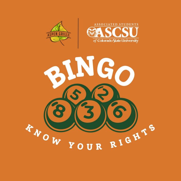 Aspen Grille x ASCSU Bingo Know Your Rights